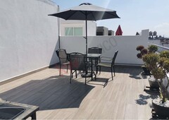 casa en privada nueva con roof garden a unas cuadras de av. las torres, san mateo atenco metepec