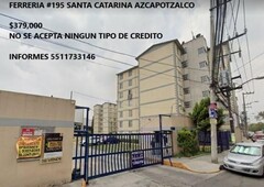 departamentos en venta - 75m2 - 2 recámaras - azcapotzalco - 379,000