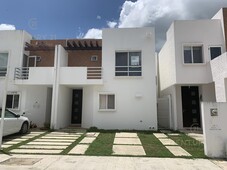 doomos. casa 3 recamaras en renta en la joya i, playa del carmen p3491