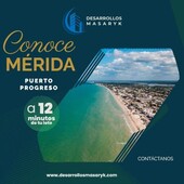 MERIDA NORTE Terrenos a 8 minutos de Chuburná Puerto