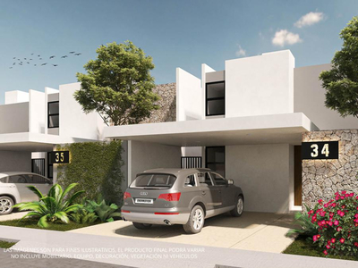 Casa En Venta En Mérida, Privada Arbelia, Modelo B En Conkal