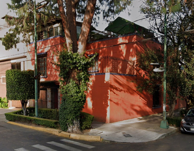 Md - Casa En Coyoacan Muy Cerca Del Museo De Frida Khalo En Remate Bancario Especial