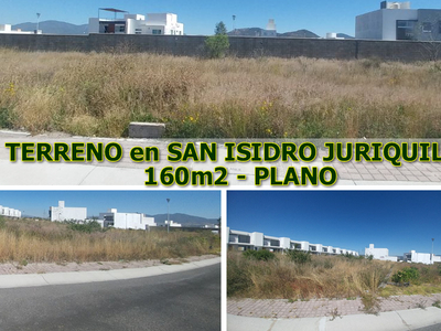 Se Vende Hermoso Terreno Plano De 160 M2 En San Isidro Juriq