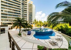 4 cuartos, 303 m departamento remodelado en venta en be towers, puerto cancún