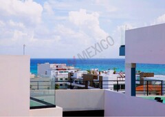 Penthouse 194 m2, 2 habitaciones, 3 baños, lock-off, vista al mar 150 m desde el mar Playa del Carmen, en Zazil-ha, Q.Roo