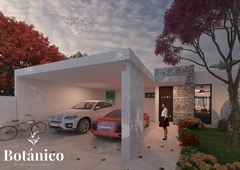 Doomos. Casa en venta DE 1 PLANTA En Mérida en PRIVADA BOTÁNICO MOD 258 CONKAL