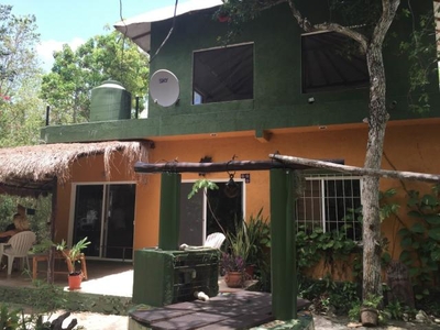 Casa de dos Cabañas en Venta, Puerto Morelos