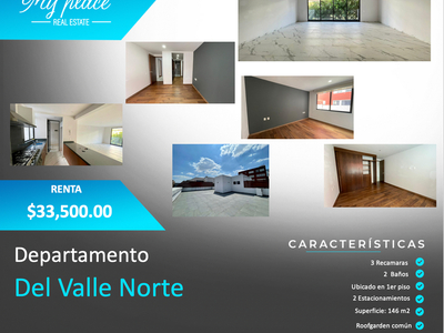 Departamento en renta Providencia 707, Colonia Del Valle Norte, Ciudad De México, Cdmx, México