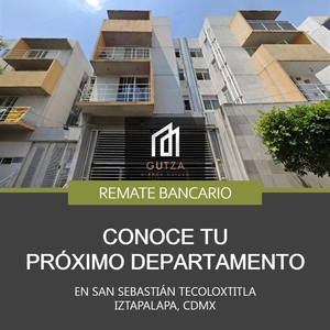 Doomos. Departamento en Venta en Los Ángeles, San Sebastián Tecoloxtitla, Iztapalapa, Ciudad de México