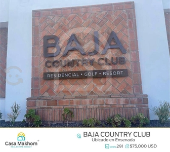 Terreno a la venta en Baja Country Club Ensenada