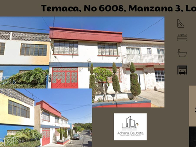 Casa En La Gam, Col.aragon Iguaran, Temaca #6008 Con 2 Lugares De Estacionamiento