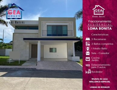Doomos. Casa en venta Residencia Col. Loma Bonita, Tampico, Tamps.