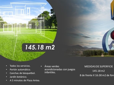 Se Vende Terreno de 145.18 m2 en San Isidro Juriquilla, Único y de OPORTUNIDAD