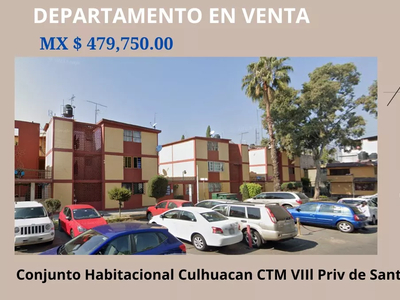 Departamento En Venta En Conjunto Habitacional Culhuacan Ctm Viii Coyoacan Cdmx I Vj-za-003