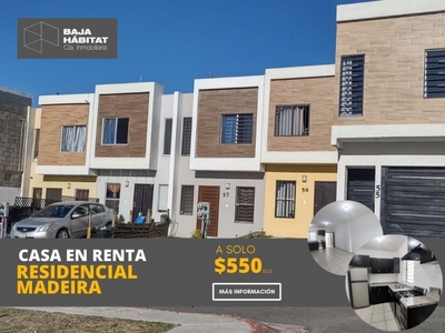 Casa en Renta en Cuesta Blanca Tijuana, Baja California