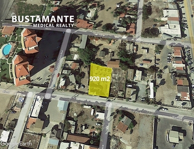 Venta de Terreno frente al mar, Rosarito Centro, 920m2