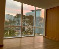 departamento para renta en av vasco de quiroga santa fe - 2 recámaras - 3 baños - 115 m2