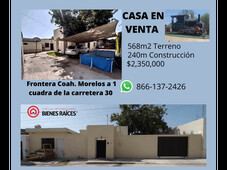 doomos. venta de casa en frontera