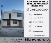 casas en venta - 120m2 - 3 recámaras - zacatecas - 2,080,000