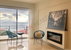 departamento de lujo en renta con hermosa vista panorámica en residencial san antonio del mar