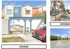 doomos. casa en venta 3 recamaras en fracc. jardines de bonampak, cancún, cesión de derechos sin posesión, solo contado, muy negociable, clave 63772