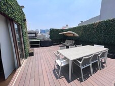 exclusivo ph amueblado con roof garden privado