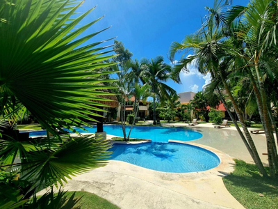 Vendo Linda Casa Amueblada En Condominio Palma Real En Playacar, Playa Del Carmen