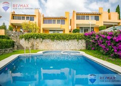 venta de casa en condominio lomas tétela, cuernavaca clave 3532