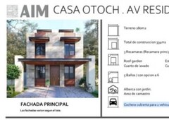 3 cuartos, 332 m casa en venta av huayacán, cancún q.r.