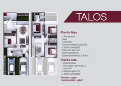 Casas en venta - 119m2 - 4 recámaras - Paseos de Aguascalientes - $1,860,000