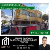 doomos. casa en col barrio asuncion iztapalapa cdmx remate bancario