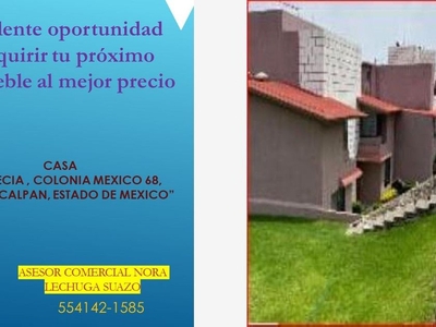 Casa en venta México 68, Naucalpan De Juárez, Naucalpan De Juárez