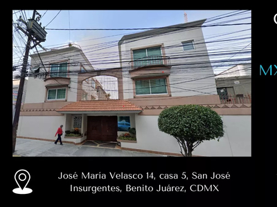 Casa En San José Insurgentes, Benito Juárez, Cdmx | Jgr-za-108