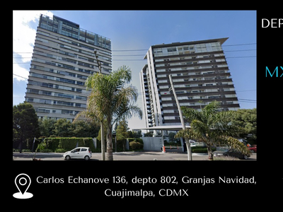 Departamento En Carlos Echanove, Granjas Navidad, Cuajimalpa, Cdmx | Jgr-za-110