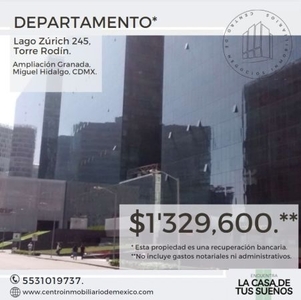 DEPARTAMENTO TORRE RODIN, PLAZA CARSO $1'329,600.
