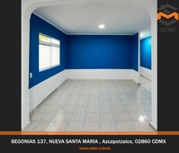 departamentos en venta - 80m2 - 2 recámaras - nueva santa maria - 2,850,000