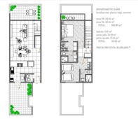 en venta, departamento nuevo de 2 niveles con terraza y patio trasero, en narvarte, cdmx
