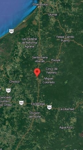 Terreno de gran extensión de 111 ha, muy cerca del tren maya