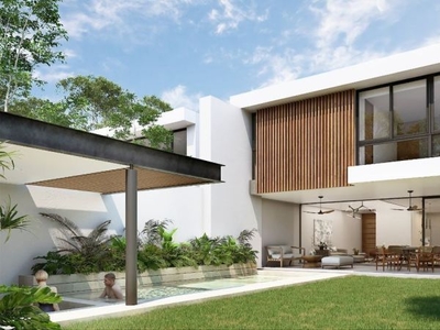 VENTA CASA RESIDENCIAL EN TEMOZÓN AL NORTE DE MÉRIDA, YUCATÁN