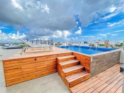 Departamento 1 Rec Nuevo En El Centro De Playa Del Carmen 45m2 P3878