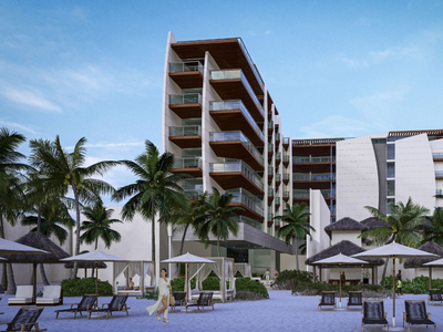 Condominio Frente Al Mar Con Dos Terrazas, Pre-venta Playa Del Carmen.