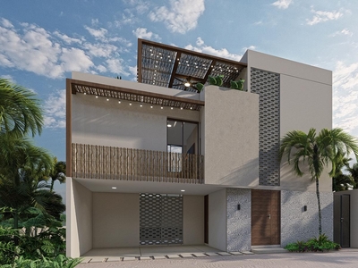 Doomos. VILLA EN VENTA A 150 METROS DE LA PLAYA DE SAN BENITO YUCATÁN