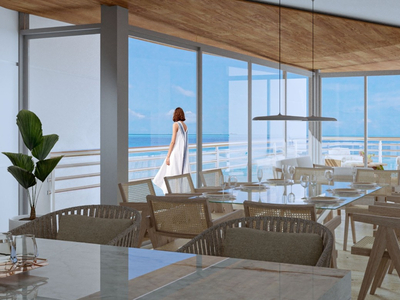 Penthouse Con Alberca Y Rooftop, Frente Al Mar, Pre-venta Playa Del Carmen.
