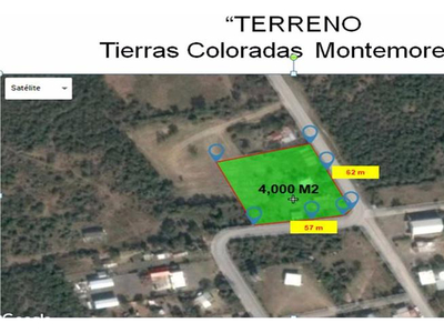 Terreno Comercial En Renta En Montemorelos 4,000 M2 $10.00 Peso Por M2