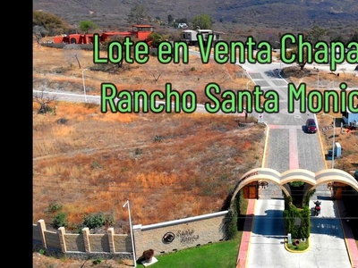 Lote residencial en Chapala con vista al lago, Rancho Sta Monica