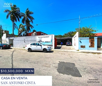 Venta de casa en San Antonio Cinta, Mérida Yucatán. NT-391