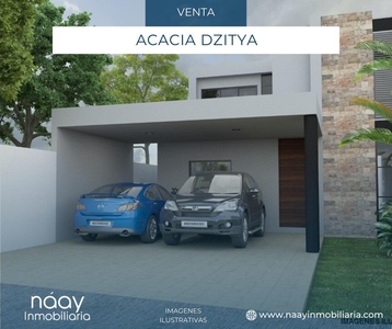 Venta de casas en Acacia Dzitya, Mérida Yucatán. NPC-369 Mod.172