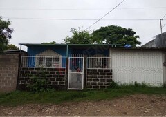 se vende de oportunidad una casa con terreno de 10x20 mts. col. julio cesar ruiz ferro chiapa de corzo, en chiapas.