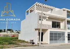 venta de casa con roof garden en residencial de boca del rio veracruz