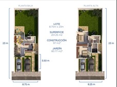 casas en venta - 80m2 - 2 recámaras - san pedro cholul - 1,885,000